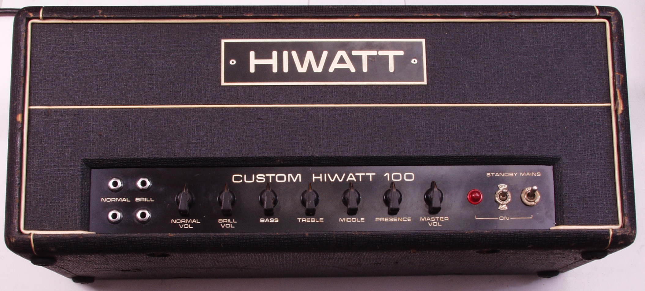 今季一番 パワー管新品 CUSTOM HIWATT 100 SB-100 ベースアンプヘッド